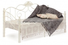 Кровать «Canzona» белая + основание из деревянных ламелей