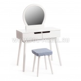Туалетный столик с зеркалом и табуретом Secret De Maison FABRON