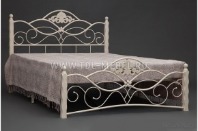 Кровать «Canzona» белая + основание из деревянных ламел