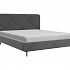 Кровать Лима   с основанием 140,160,180 см серый